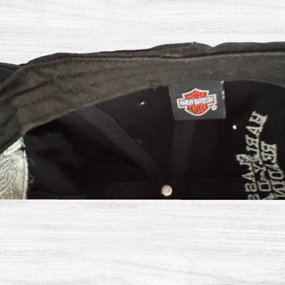 Harley-Davidson Harley Girl Black Embroidered Adjustable Baseball Cap Reading PA